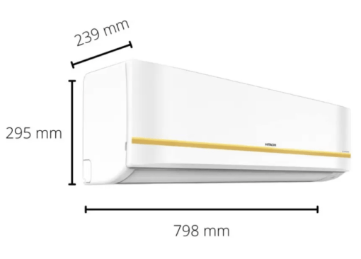 Hitachi 1 Ton 3 Star Split Inverter AC - White  (RAPG312HFEOZ1, Copper Condenser) - Image 3